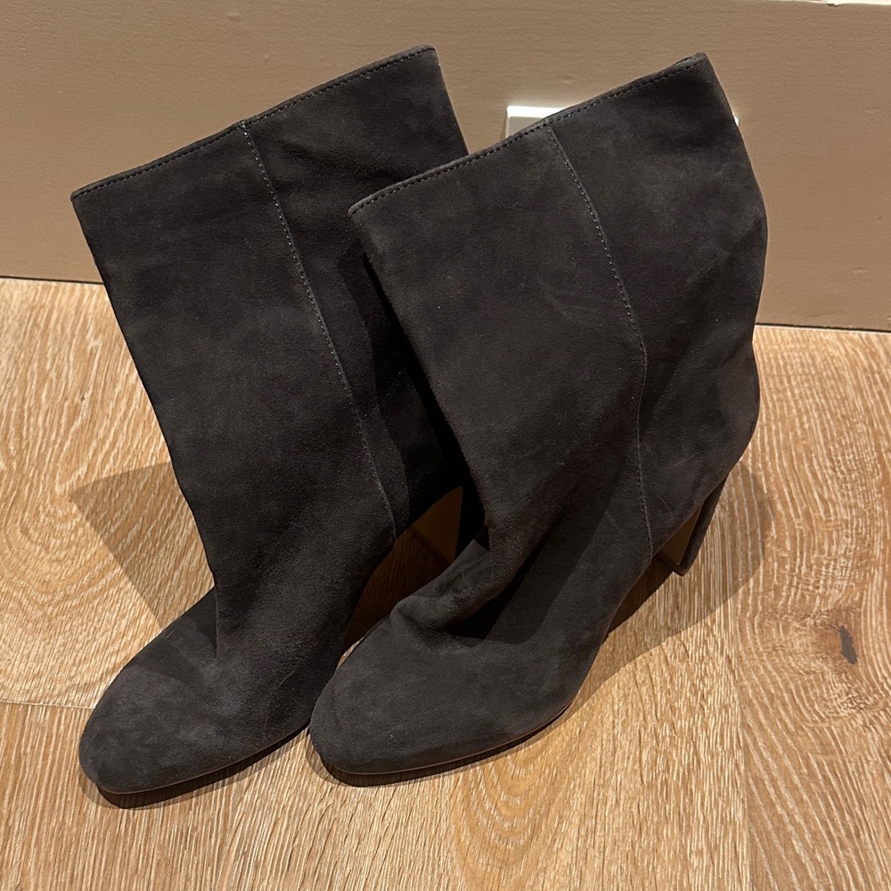 Suede Booties - image 2